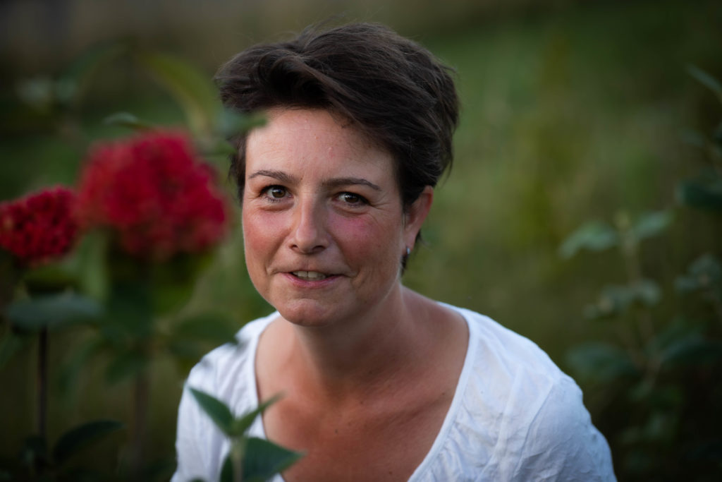 Portrait am Sommerabend